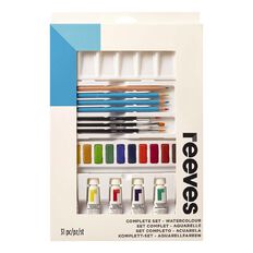 Reeves Watercolour Complete Set 75ml