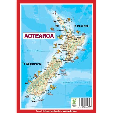 Clever Kiwi Activities Book In Te Reo Maori