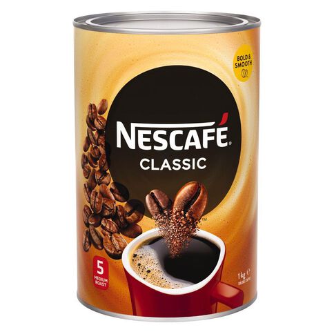 Nescafe Coffee Classic Tin 1kg