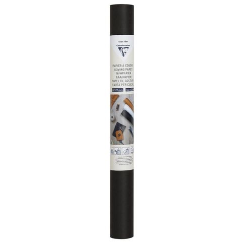 Clairefontaine Sewing Paper 48 x100cm Black