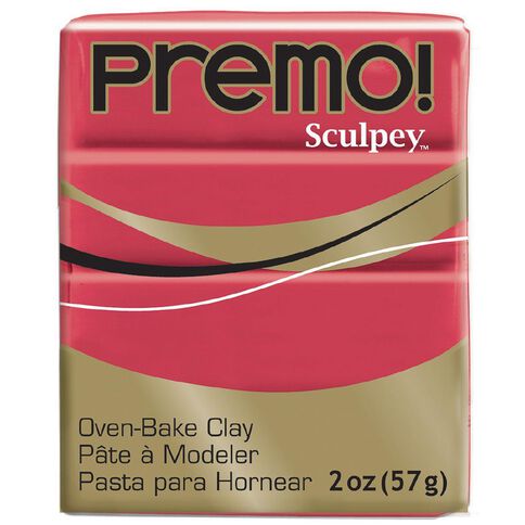 Sculpey Premo Accent Clay 57g Pomegranate Red