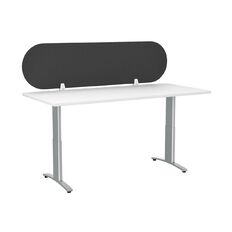 Boyd Visuals Desk Screen Arc Dark Grey 400mm x 1500mm