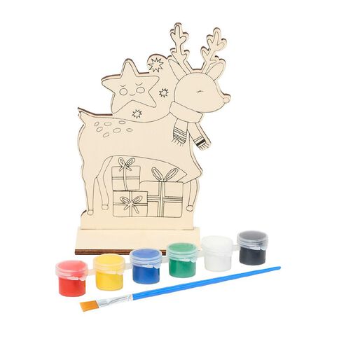 Wonderland DIY Plywood Paint Craft Set