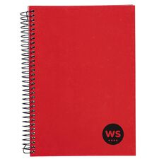 WS Notebook Wiro 200 Pages Hard Back Blue A5
