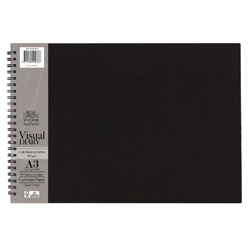 Winsor & Newton Visual Diary Landscape 110gsm A3 60 Sheets