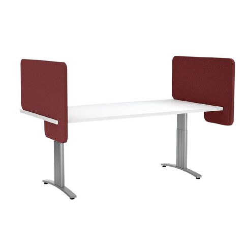 Boyd Visuals Desk Divider Wine 540mm x 800mm