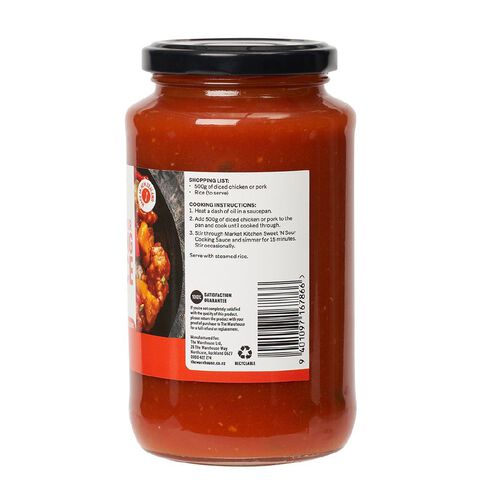 Market Kitchen Sweet N Sour Cooking Sauce 500g
