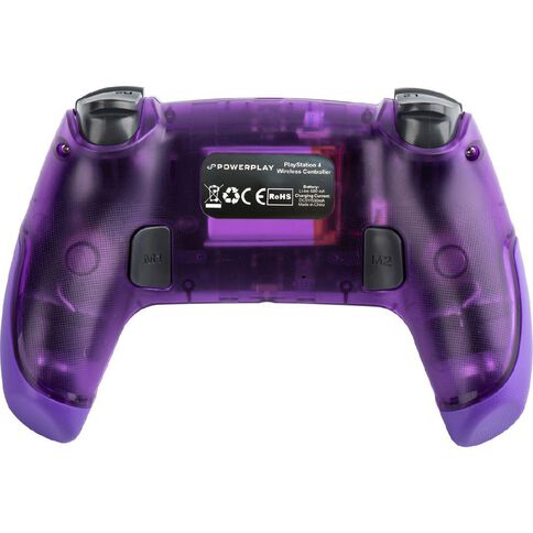 PowerPlay PS4 Wireless Controller Translucent Purple