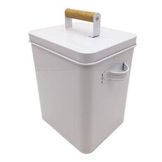 Living & Co Metal Laundry Box White