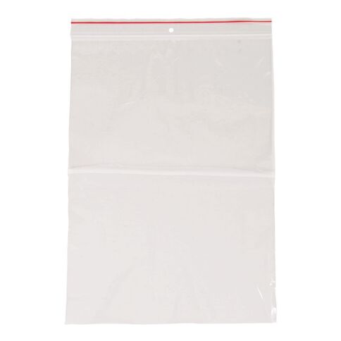 Esselte Zip Lock Bags 255mm x 355mm 25 Pack Clear