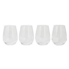 Living & Co Everyday Tumbler 4 Pack 550ml