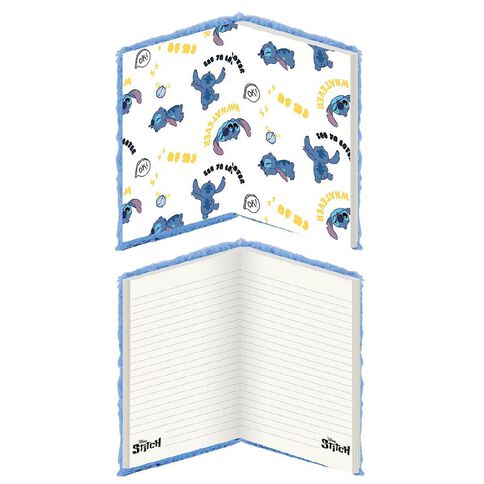 Disney Lilo & Stitch Plush Notebook