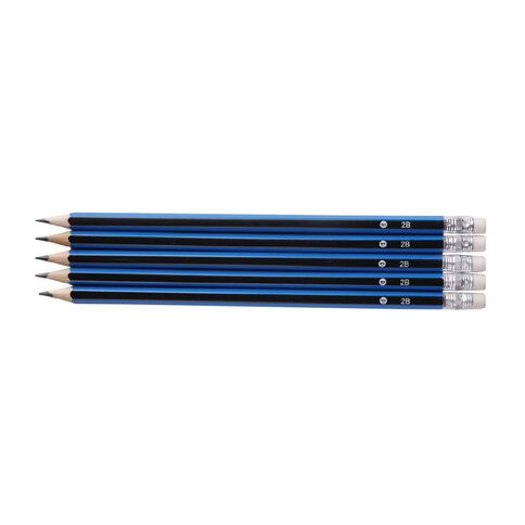 WS 2B Pencil Eraser Tip 5 Pack