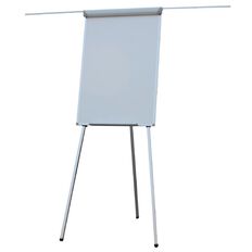 Boyd Visuals Flipchart 700 x 1000mm Porcelain With Extension Arms