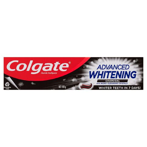Colgate Advanced Whitening Charcoal Toothpaste 180g