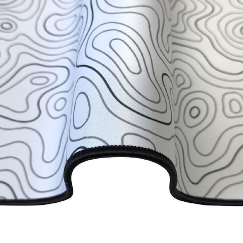 Playmax Topography X2 Mouse Mat White