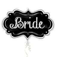 Anagram SuperShape Bride Chalkboard Marquee