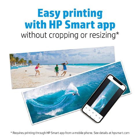 HP Advanced Gloss Photo Paper 4in x 12in 10 Sheets