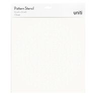 Uniti Pattern Stencil Clear 12in x 12in
