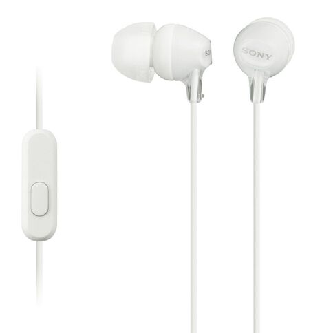 Sony In Ear Lightweight Headphones White