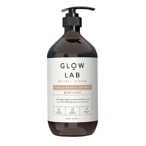 Glow Lab Vanilla And Coconut Bodywash 900ml