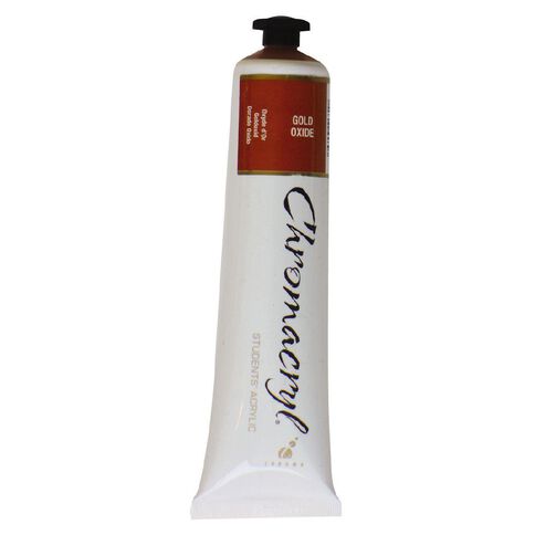 Chromacryl Acrylic Paint Gold Oxide 75ml