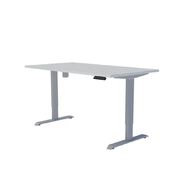 Accent Quick Ship Electric Desk Silver/Silver 1800 x 800