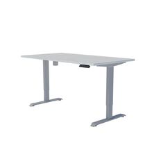 Accent Quick Ship Electric Desk Silver/Silver 1800 x 800