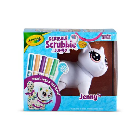 Crayola Scribble Scrubbie Poseable Jumbo Pet Jenny