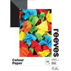 Reeves Colour Pad 80gsm A3 30 Sheets 297mm x 420mm