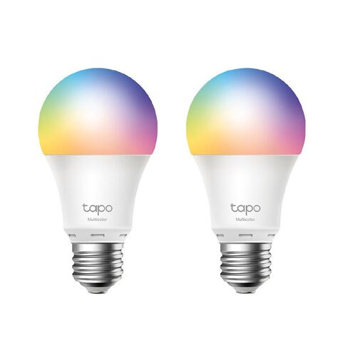 TP-Link Tapo L530E Smart Wifi Multicolour Bulb E27 2 Pack