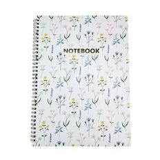 Uniti Stationery Country Calling Sprial Flowers A4 Notebook