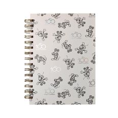 Disney 100 Mickey Notebook Spiral White A5