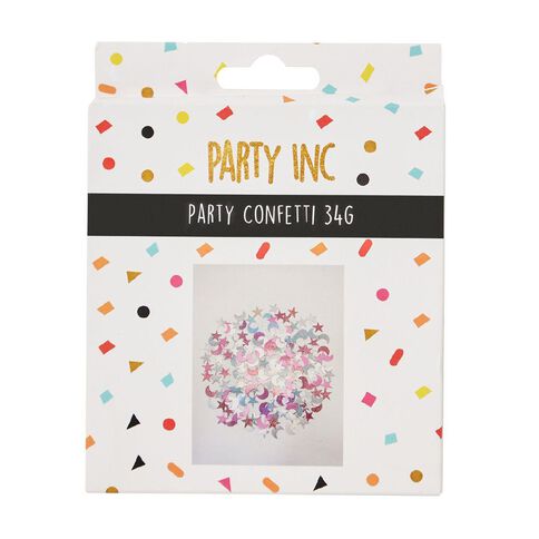 Party Inc Stars & Moon Party Confetti 34g