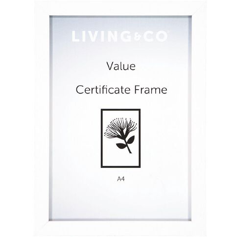 Living & Co Value Certificate Frame 2 Pack