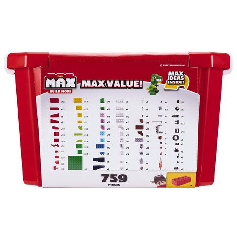 Zuru Max Build More Construction Value Brick Pack - 759 Piece