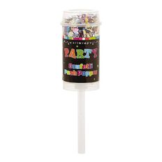 Artwrap Confetti Push Poppers 17cm Assorted