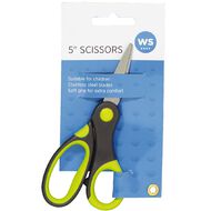 WS Scissors Soft Grip 5 inch Grey