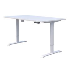 Accent Quick ship Electric Desk White/Snow 1200 x 700