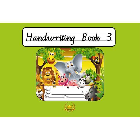 GT Handwriting Book 3 Green Mid