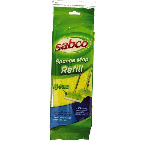 Sabco Lightning Squeeze Mop Refill Yellow