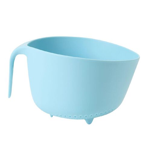 Living & Co Plastic Colander Blue