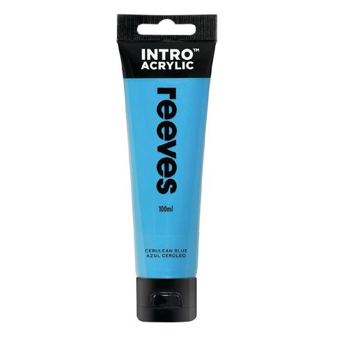 Reeves Intro Acrylic Paint Cerulean 100ml