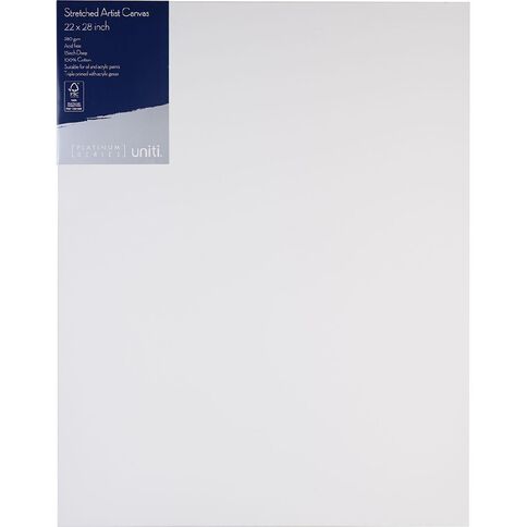 Uniti Plat Canvas 22 Inch x 28 Inch 380gsm