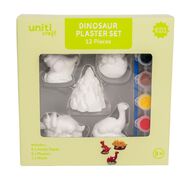 Uniti Craft Kids Plaster Painting Kit 5 Pieces 3D Dinosaur