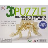 3D Dinosaur Edition Wooden Puzzle Assorted