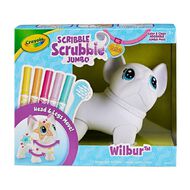Crayola Scribble Scrubbie Poseable Jumbo Pet - Wilbur