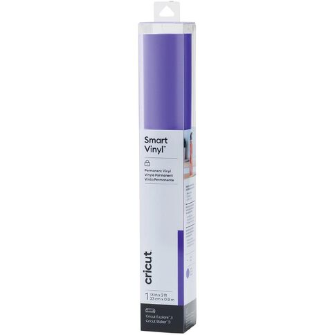 Cricut Smart Vinyl Permanent 13 Inch X 3 Feet Purple Mid