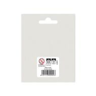 Primed Chipboard Oval Frame 1pc Little Birdie