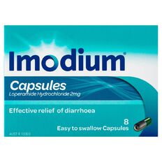 Imodium Capsules 2mg 8 Imodium Capsules 2mg 8